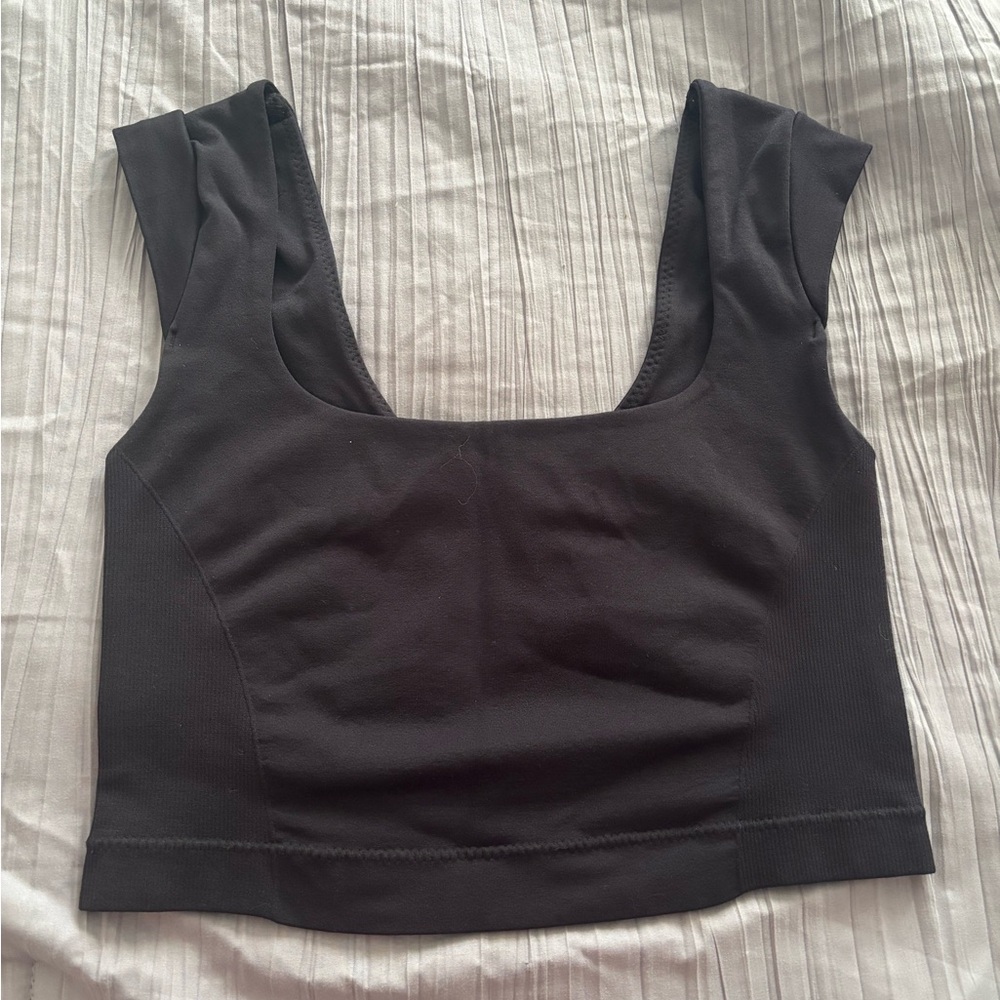 Garage Charcoal Sleeveless Top